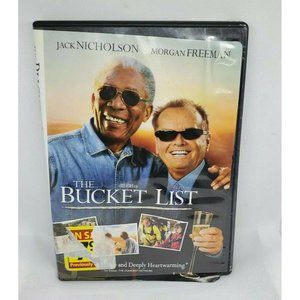 The Bucket List DVD 2008 Jack Nicholson, Morgan Freeman No Scratches Clean
